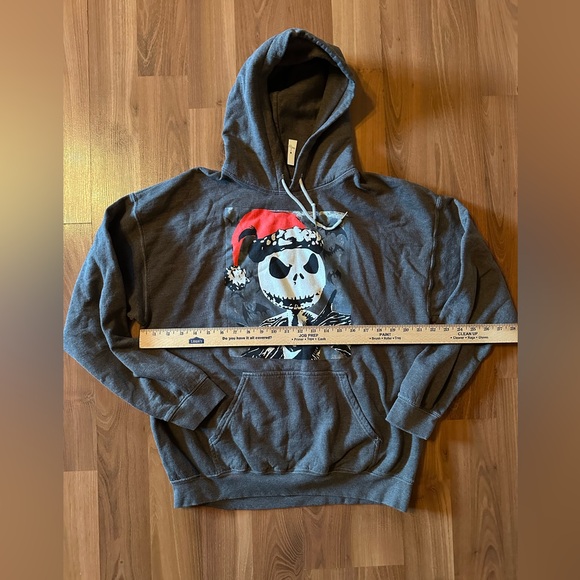 NWT Jack Skellington Graphic Fleece Christmas 🎅🏻 Hoodie size s/m - Picture 3 of 6